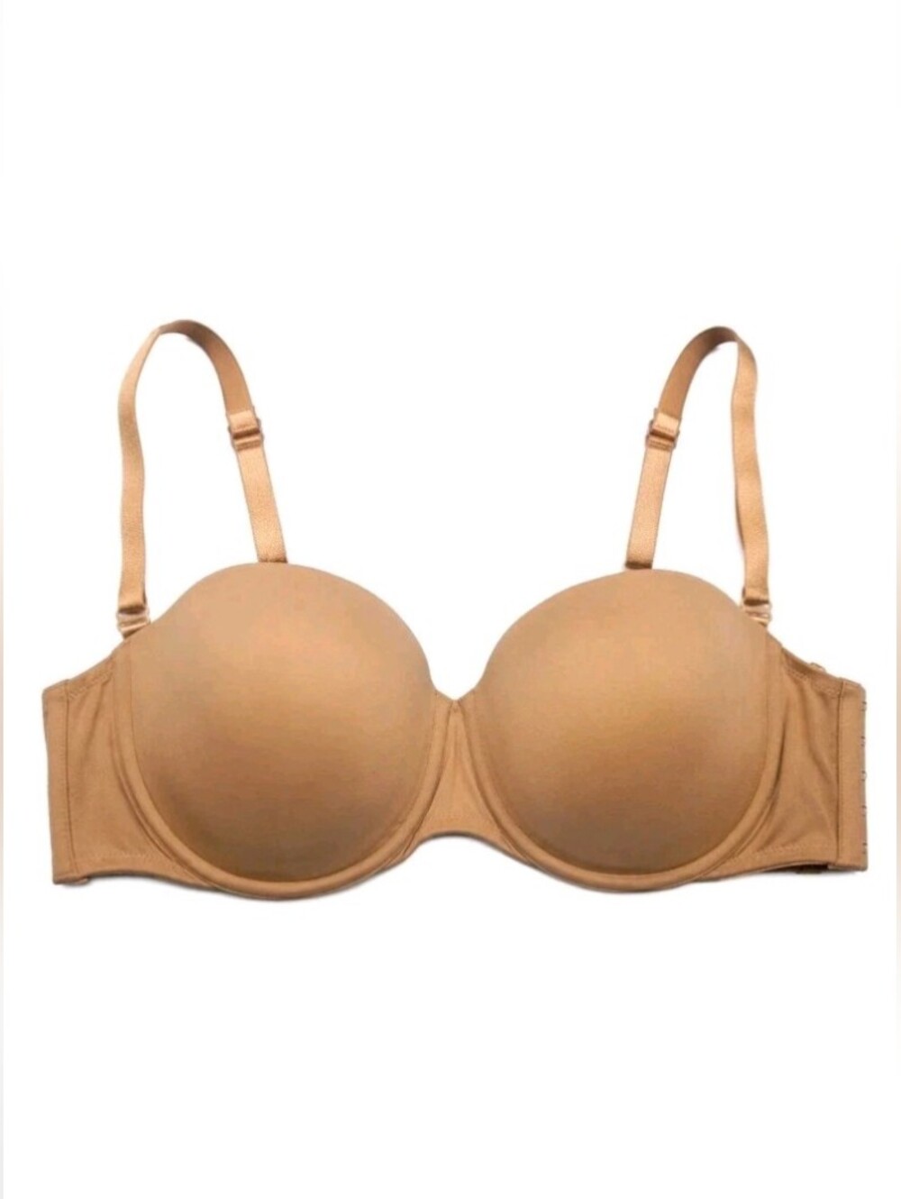 NWT Soma Stunning Starlet Strapless Bra 38DD Nude Multi-Way Underwire